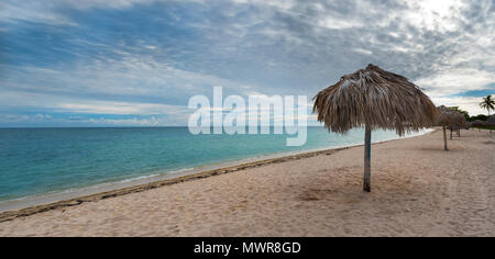 Nearly deserted beach - Trinidad - Cuba Stock Photo
