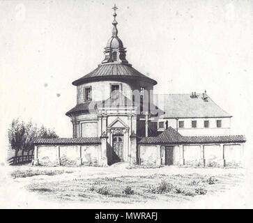 . Schmerzhafte Kapelle in der Isarvorstadt in München . before 1856. Unknown 547 Schmerzhafte Kapelle-1 Stock Photo