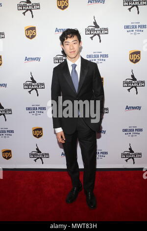 Figure Skating in Harlem's Champions in Life Benefit Gala  recognizing the medal-winning 2018 US Olympic Figure Skating Team      and honoring Jessica Betts Dreyfuss and Elaine Wynn Held at Pier Sixty at Chelsea Piers  Featuring: Nathan Chen Where: New York, New York, United States When: 01 May 2018 Credit: Derrick Salters/WENN.com Stock Photo