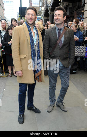 Opening night of 'Chess' at the London Coliseum  Featuring: Joe McFadden Where: London, United Kingdom When: 01 May 2018 Credit: WENN.com Stock Photo