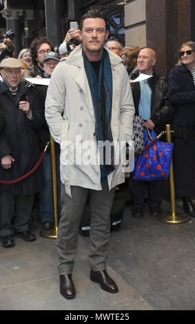 Opening night of 'Chess' at the London Coliseum  Featuring: Luke Evans Where: London, United Kingdom When: 01 May 2018 Credit: WENN.com Stock Photo