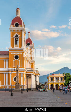 The Cathedral of Granada, Nicaragua, Central America Stock Photo