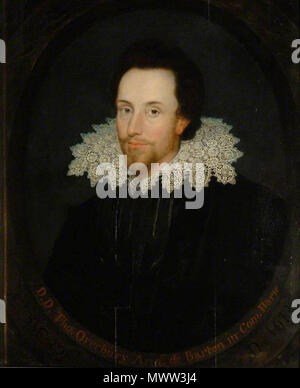 . Portrait of Sir Thomas Overbury, bequeathed to the Bodleian Library ...