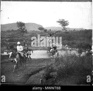 616 Troupes en mouvement, Badrimbé, octobre 1897 Stock Photo