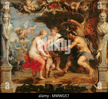 . Italiano: Thetis receiving armour for Achilles from Hephaestus - modello . 6 November 2015.   Peter Paul Rubens  (1577–1640)       Alternative names Rubens, Pierre Paul Rubens, Pieter Paul Rubens, Sir Peter Paul Rubens  Description Flemish painter, sculptor, draughtsman and printmaker  Date of birth/death 28 June 1577 30 May 1640  Location of birth/death Siegen Antwerp  Work location Antwerp (1589-1600), Mantua (9 May 1600-1608), Spain (1603), Antwerp (1608-1640), Netherlands (1612), Paris (23 May 1623-29 June 1623, 4 February 1625-9 June 1625), Calais (November 1626), Paris (December 1626), Stock Photo