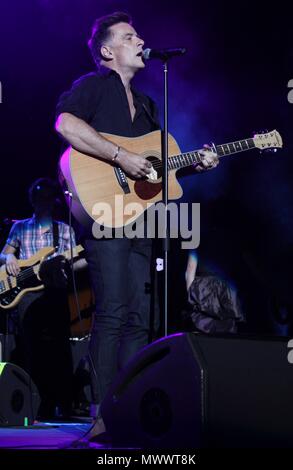 Liverpool,Uk, Scottish Ban Deacon Blue perform in liverpool as part of the Summer Pops festival, Credit Ian Fairbrother/Alamy Stock Photos Stock Photo