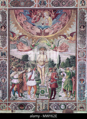 . Martirio di San Sebastiano, opera di Benozzo Gozzoli, Duomo di San ...