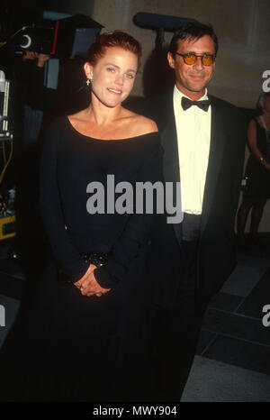 Belinda Carlisle and Morgan Mason July 1991 Credit: Ralph Dominguez ...