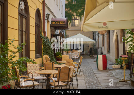 Wroclaw Dwor Polski Hotel and restaurant Stock Photo