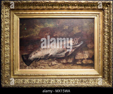 Reproduction Toile « La Femme Dans Les Vagues » De Gustave Courbet - Avec Cadre, Prêt à Accrocher | Plusieurs Matériaux (bois, MDF, Lin) - Neuf