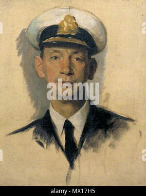 564 Sketch of 'Vice Admiral Sir Roger Keyes (1872–1945), KCB, CMG, CVO, DSO' Stock Photo