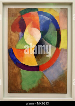 .  English: Circular Forms, Sun No. 2  . 1910s  ; 2015-12-10 13:31:16. Sailko 524 Robert delaunay, forme circolari, sole n.2, 1912-13 Stock Photo