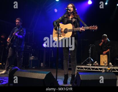 Blackpool,uk, scottish singer Amy McDonald @ blackpool Illuminations switch on, Credit Ian Fairbrother/Alamy stock photos Stock Photo