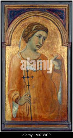 484 Pietro lorenzetti, santa del museo tessè Stock Photo