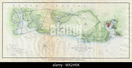 Johns Island, South Carolina, map 1958, 1:24000, United States of