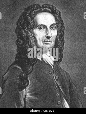 . Français : Abraham de Moivre (1667-1754), mathématicien français. . Unknown 24 Abraham de Moivre (2) Stock Photo