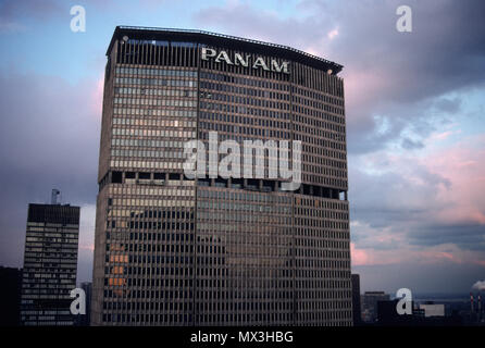 1988,The Pan Am Building was the World headquarters for the