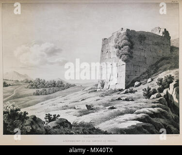 Bastion of Norba Dodwell Edward 1834 Stock Photo - Alamy