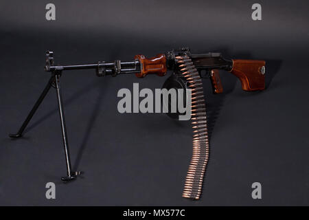 Sovier Rpd soviet machinegun RPD-44 isolated Stock Photo - Alamy