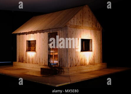 Voorlinden Art Gallery exhibition of a Shed In Wassenaar The Netherlands Stock Photo