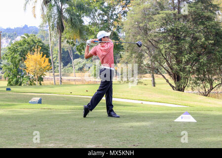 Sao Paolo, Brazil. 02nd June, 2018. Faldo golf tournament taking place at Sao Fernando club in Sao Paulo from June 1 to 3. Credit: Leco Viana/Thenews2/Pacific Press/Alamy Live News Stock Photo