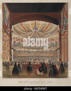 . Brooklyn Sanitary Fair  . circa 1864 100 Brooklyn Museum - Brooklyn Sanitary Fair - 4 Stock Photo