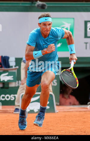 alivio 鍔 apoyo Rafael Nadal (ESP), JUNE 2, 2018 - Tennis : Rafael Nadal of Spain during  the Men's singles third round match of the French Open tennis tournament  against Richard Gasquet of France at