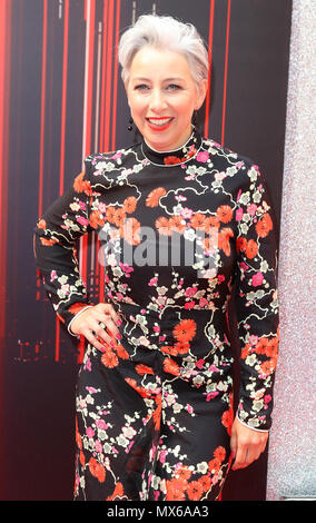 London, UK. 2nd Jun, 2018. Sarah Moyle, British Soap Awards 2018, Hackney Town Hall, London, UK, 2 June 2018, Photo by Richard Goldschmidt Credit: Rich Gold/Alamy Live News Stock Photo