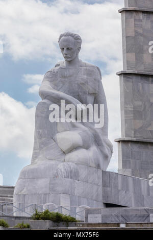 José Martí Memorial in the Plaza de la Revolución, Havana, Cuba Stock Photo