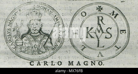 Carlo Magno Fanelli Francesco 1695 Stock Photo - Alamy