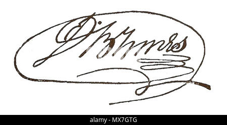 . Español: Firma de David B Yunes signature . 3 November 2012, 19:52:14. Unknown 154 David B Yunes signature 2012 000 Stock Photo