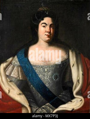 . English: Empress Catherine The First Of Russia . 18th century. Unknown 187 Empress Catherine The First Of Russia Stock Photo