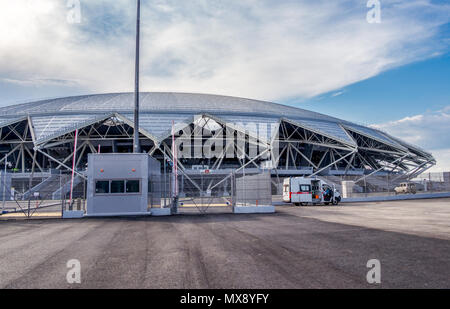 Samara, Russia - May 16, 2018: Samara Arena football stadium. Stock Photo