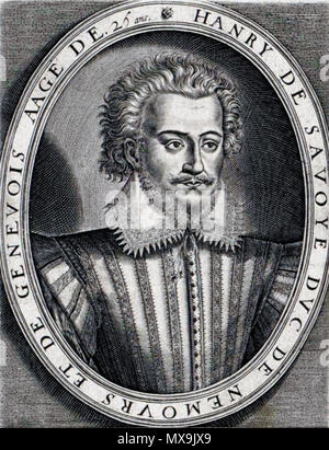 .  Français : Henri Ier de Savoie, duc de Nemours  . 17th century 272 Henri Ier de Savoie, duc de Nemours (cropped) Stock Photo