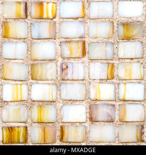 old grey mosaic background with many irregular rectangles Stock Photo