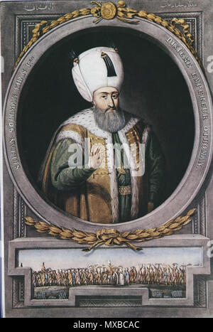 . English: Suleiman I (1520-1566) The Ottoman Sultan Türkçe: Kanuni I. Süleyman (1520-1566) 10. Osmanlı Padişahı . Bilinmiyor 335 Kanuni Stock Photo