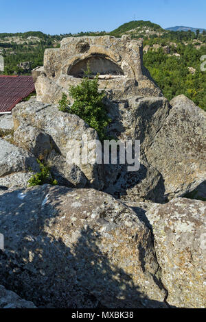 Tomb of Orpheus in Antique Thracian sanctuary Tatul, Kardzhali Region, Bulgaria Stock Photo