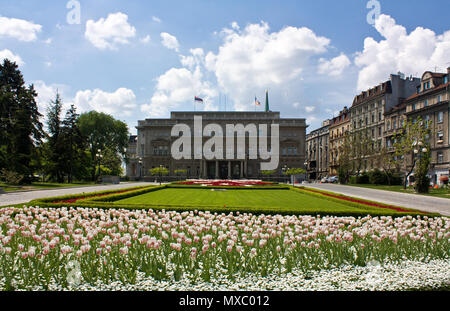Old royal court in Belgrade Stock Photo