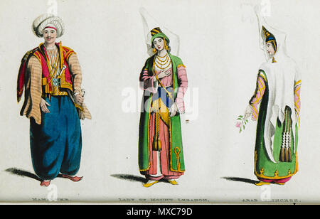 390 Mameluke Lady of Mount Lebanon Arab Princess - Frankland Charles ...