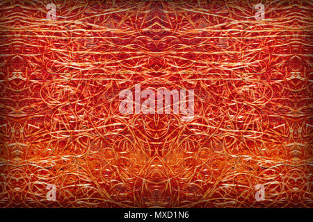 Abstract fiberglass background. Red color. Stock Photo