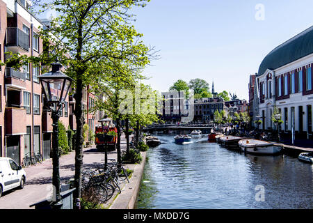 Leiden (South Holland, Netherlands); Leiden (Südholland, Niederlande) Stock Photo