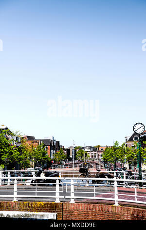 Leiden (South Holland, Netherlands); Leiden (Südholland, Niederlande) Stock Photo