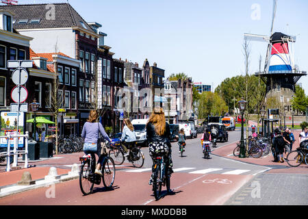 Leiden (South Holland, Netherlands); Leiden (Südholland, Niederlande) Stock Photo