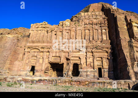 Royal Tombs in the Lost City of Petra, Jordan