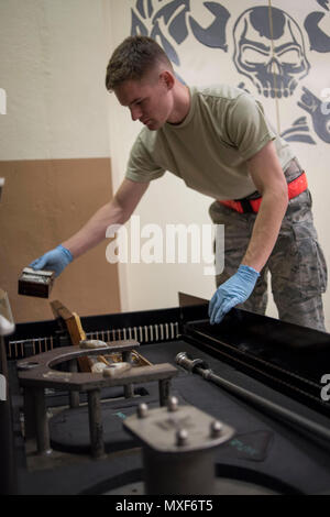 The 18th Component Maintenance Squadron hydraulics day-shift team ...