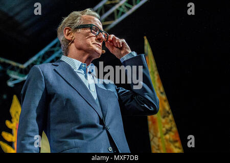 Sunday  03 June 2018  Pictured: Bill Nighy Re: The 2018 Hay festival take place at Hay on Wye, Powys, Wales Stock Photo