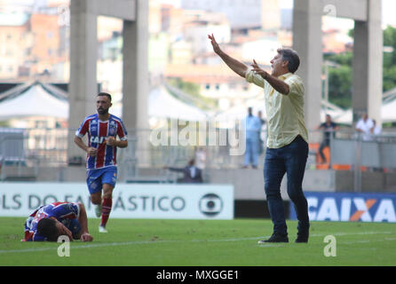 Salvador, Brazil. 03rd June, 2018. Renato Gaucho Gremio coach during the game between Bahia and Grêmio, held on Sunday (03) in a game valid for the 9th round of the Brazilian Championship. At the Fonte Nova Arena in Salvador, BA. Credit: Tiago Caldas/FotoArena/Alamy Live News Stock Photo