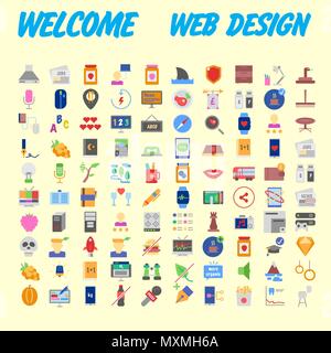 Simple set of online shopping icons design. Contains such as mobile shop, payment, e-commerce, delivery and more. Pixel Perfect. Can be used for websi Stock Vector