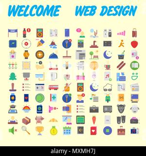 Simple set of online shopping icons design. Contains such as mobile shop, payment, e-commerce, delivery and more. Pixel Perfect. Can be used for websi Stock Vector