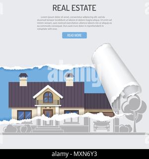 Sale Purchase Lease Rent Real Estate Concept Stock Vector